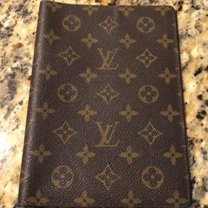 Louis Vuitton vintage agenda